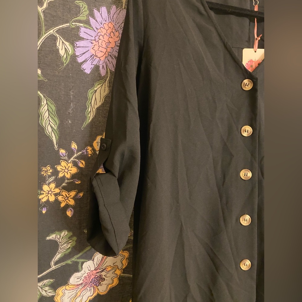Entro - Button Up Dress - Picture 5 of 11